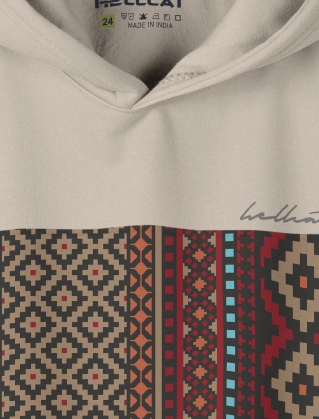 Boys self design cotton blend Regular T shirt - Image 3