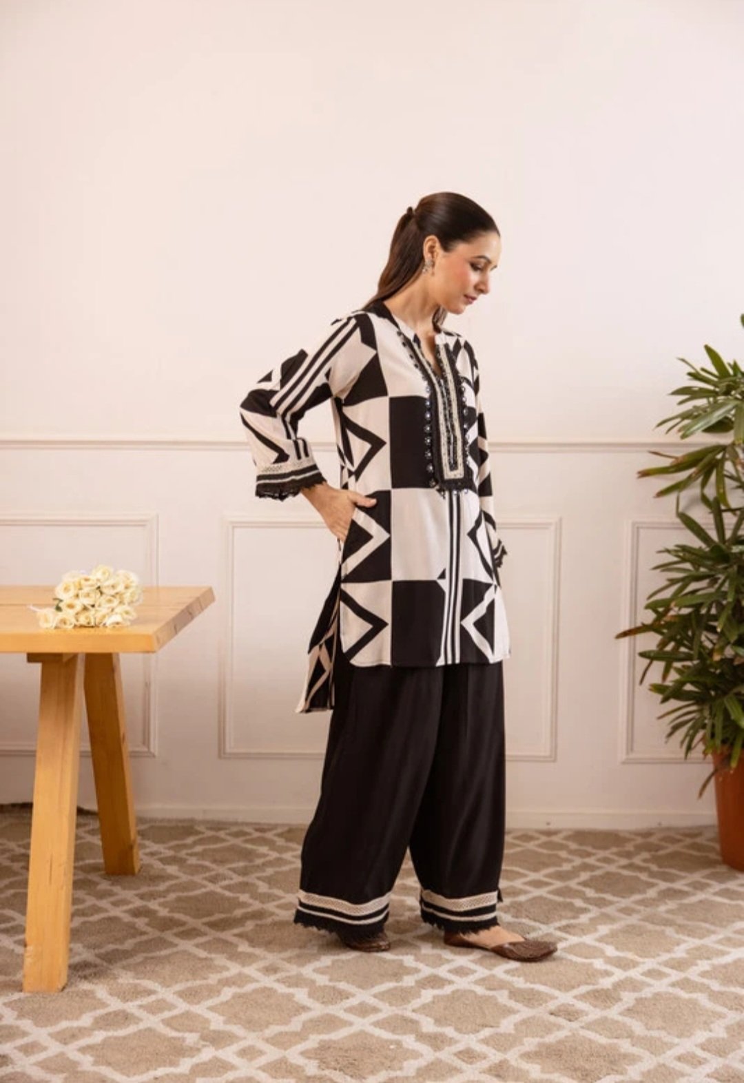 Tunic palazzos co ords set - Image 3