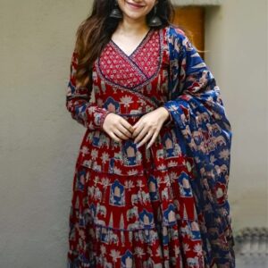 Diayanshli Printed kurta ,Palazzo & Dupatta set