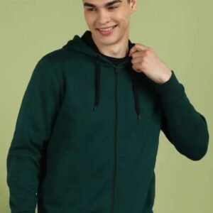 Men full sleeve Solid hooded Sweatshirt