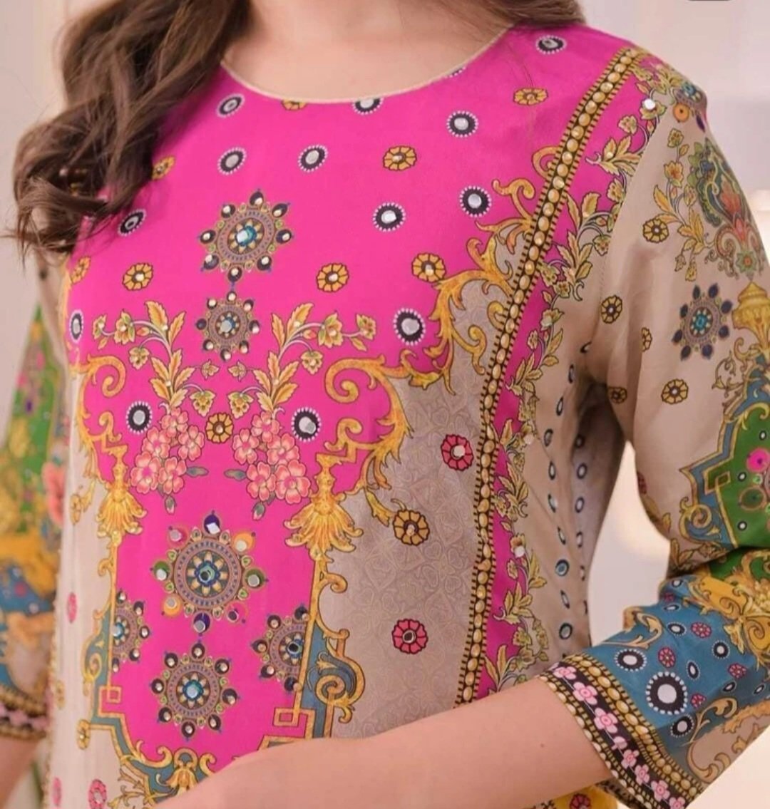 Women muslim kurti palazzo Dupatta set - Image 4