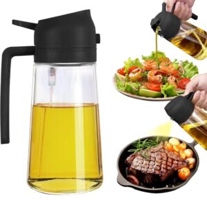 Misamo Enterprise Glass oil Sprayer and Dispenser Bottle