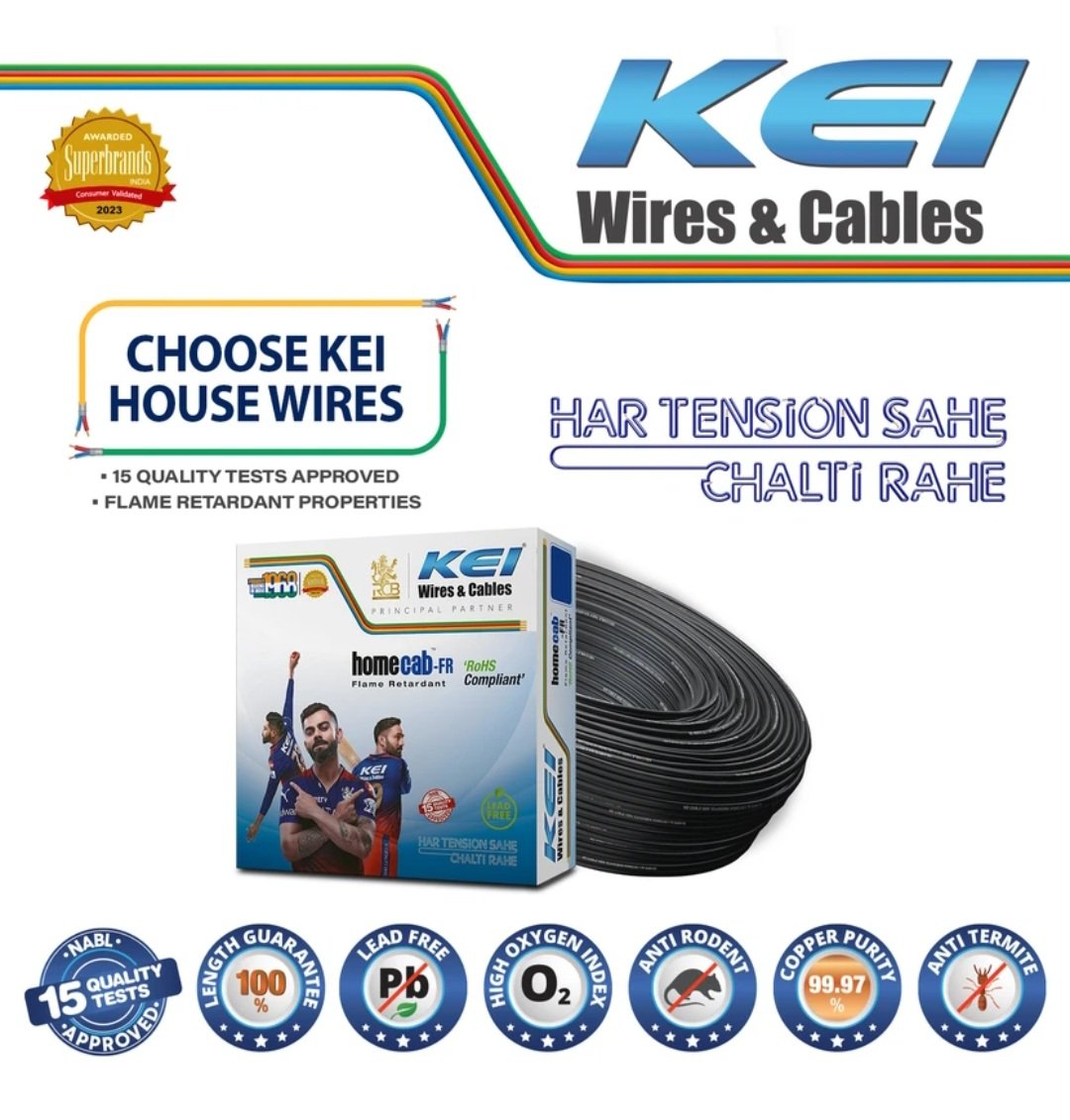 FR PVC 1q/mm Black 90 m wire - Image 4