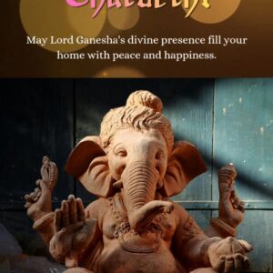 Happy Ganesh caturthi invitation image